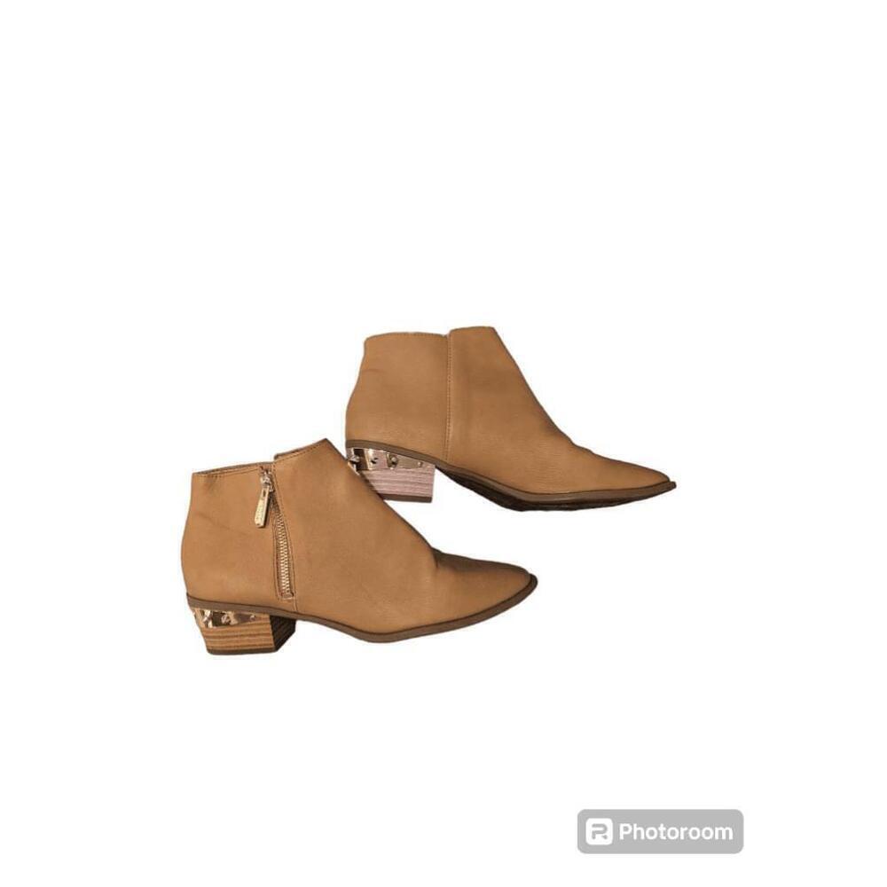 Women's Circus by Sam Edelman Brown Leather Ankle Boots Size 9